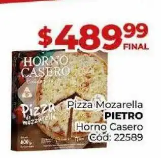 Diarco Pizza mozzarella pietro horno casero oferta