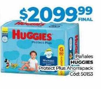 Diarco Pañales huggies protect plus ahorrapack oferta