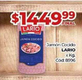 Diarco Jamón cocido lario oferta