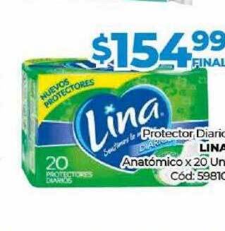 Diarco Protector diario lina anatómico oferta