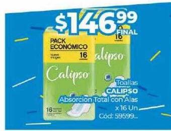 Diarco Toallas calipso absorcion total con alas oferta