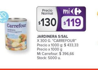 Carrefour Jardinera S/Sal oferta