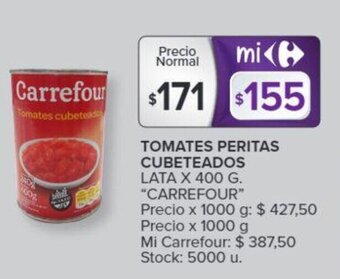 Carrefour Tomates Peritas Cubeteados oferta