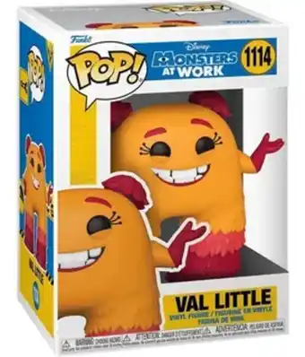 Kinderland Funko pop disney monsters at work - val little 57382 at oferta