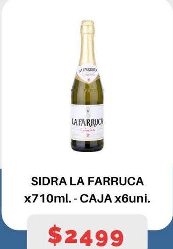 Supermercados Seven Sidra La Farruca oferta