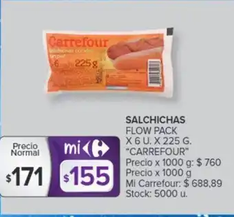 Carrefour Salchichas Carrefour oferta