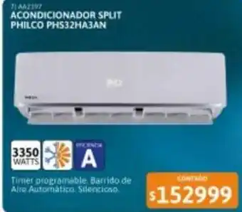 Cetrogar Acondicionador Split Philco PH53HA3AN oferta