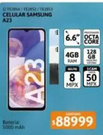 Cetrogar Celular Samsung A23 oferta
