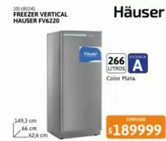Cetrogar Freezer Vertical Hauser FV6220 oferta