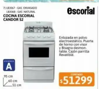 Cetrogar Cocina Escorial Candor S2 oferta