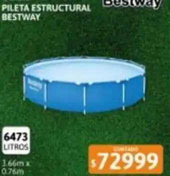Cetrogar Pileta Estructural Bestway oferta
