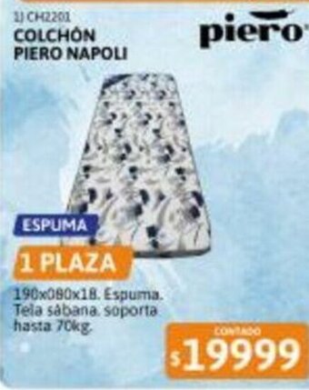 Cetrogar Colchon Piero Napoli oferta