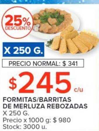 Carrefour Formitas/Barritas De Merluza Rebozadas oferta