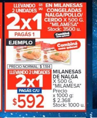 Carrefour Milanesas de Nalga oferta