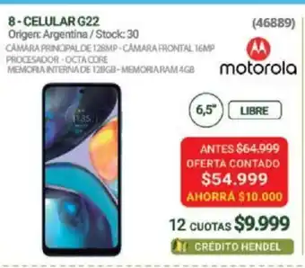 Celular G22