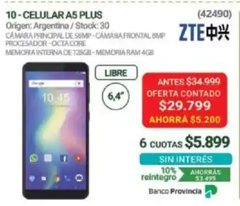 Celular A5 Plus
