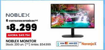 Changomas Monitor noblex oferta