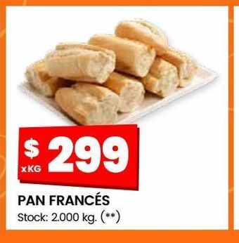 Changomas Pan francés oferta