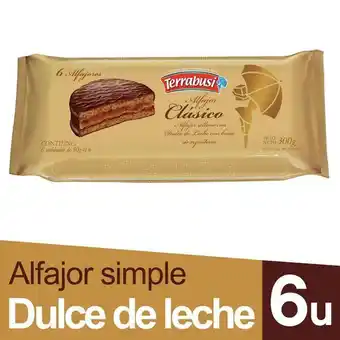 Coto Alfajor terrabusi chocolate 50 gr x 6 uni oferta