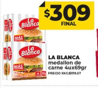 Supermayorista Vital La blanca medallon de carne oferta