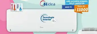 Belgrano Hogar Midea aire acondicionado split inverter oferta