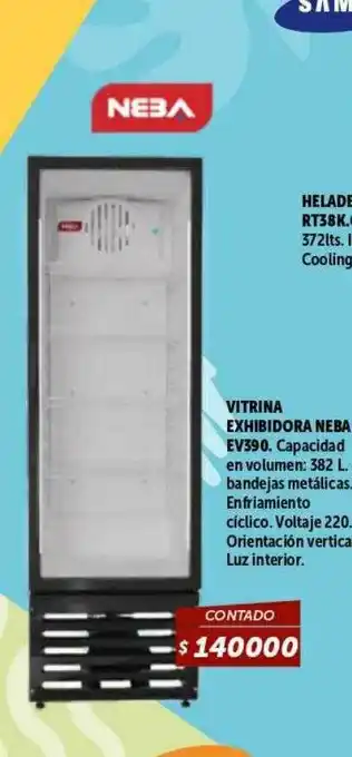 Vitrina exhibidora neba ev390