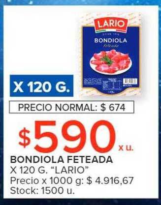 Carrefour Market Bondiola feteada oferta