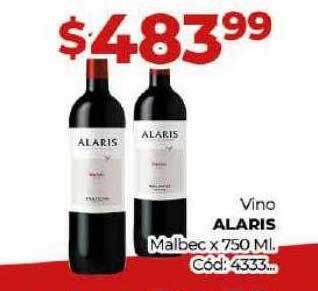 Diarco Vino alaris malbec oferta