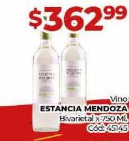 Diarco Vino estancia mendoza bivarietal oferta