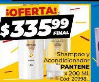 Diarco Shampoo y acondicionador pantene oferta