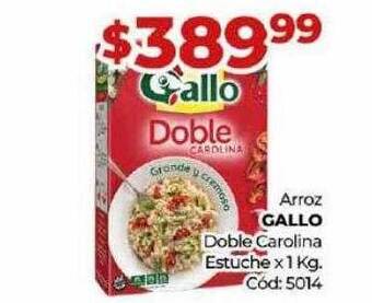 Diarco Arroz gallo doble carolina estuche oferta