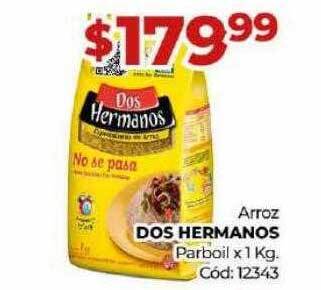 Diarco Arroz dos hermanos parboil oferta
