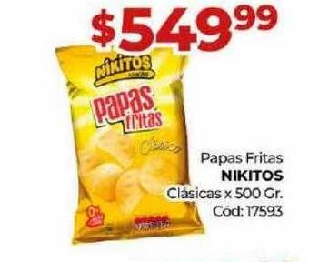 Diarco Papas fritas nikitos clásicas oferta