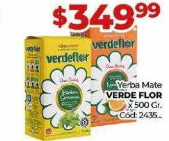 Diarco Yerba mate verde flor oferta