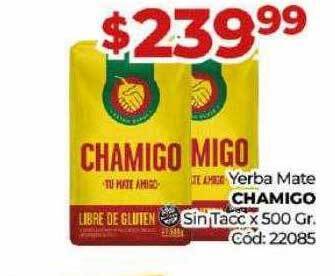 Diarco Yerba mate chamigo sin tacc oferta