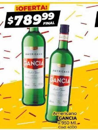 Diarco Americano gancia oferta