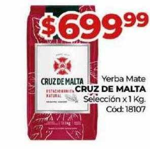Diarco Yerba mate cruz de malta selección oferta