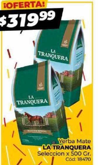 Diarco Yerba mate la tranquera seleccion oferta