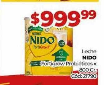 Diarco Leche nido fortigrow probióticos oferta