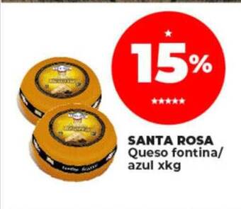 Supermayorista Vital Santa rosa queso fontina oferta