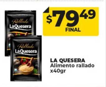 Supermayorista Vital La quesera alimento rallado oferta