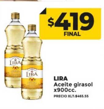 Supermayorista Vital Lira aceite girasol oferta