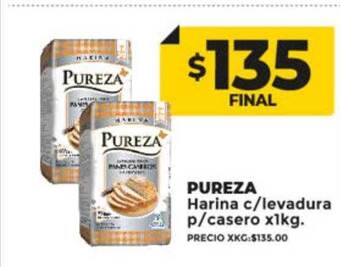 Supermayorista Vital Pureza harina c-levadura p-casero oferta