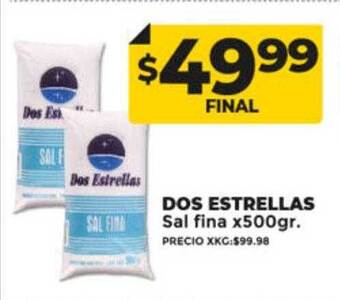 Supermayorista Vital Dos estrellas sal fina oferta