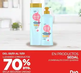 Supermercados DIA Productos Sedal oferta