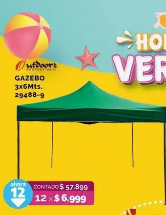 Petenatti Hogar Gazebo 3x6mts utdoorz oferta