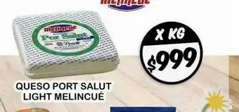 Supermercados Zeta Queso port salut light melincué oferta