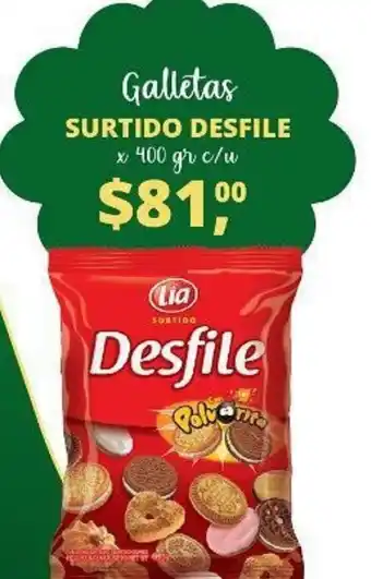 Surtido Desfile Galletas x 400 gr