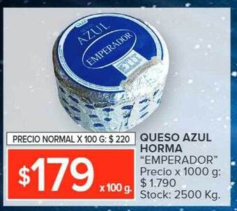 Carrefour Queso azul horma oferta