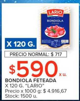 Carrefour Bondiola feteada oferta